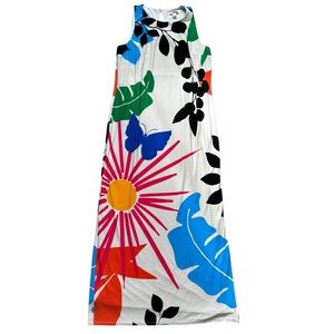 CATO bright sunburst sleeveless maxi sundress size Medium - NWOT!